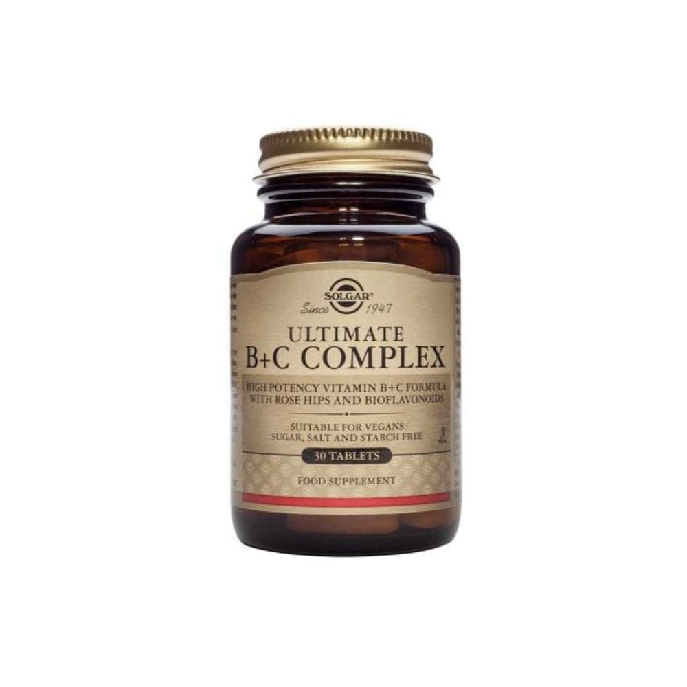 Solgar Ultimate B + C Complex Tablets
