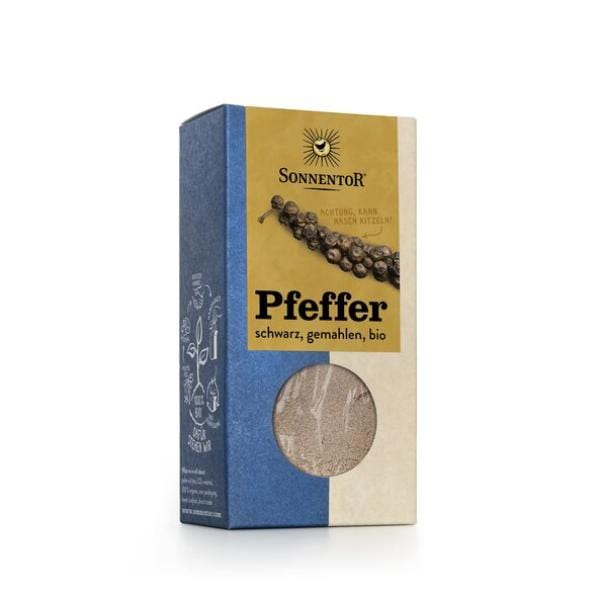 Sonnentor Organic Ground Black Pepper 35g