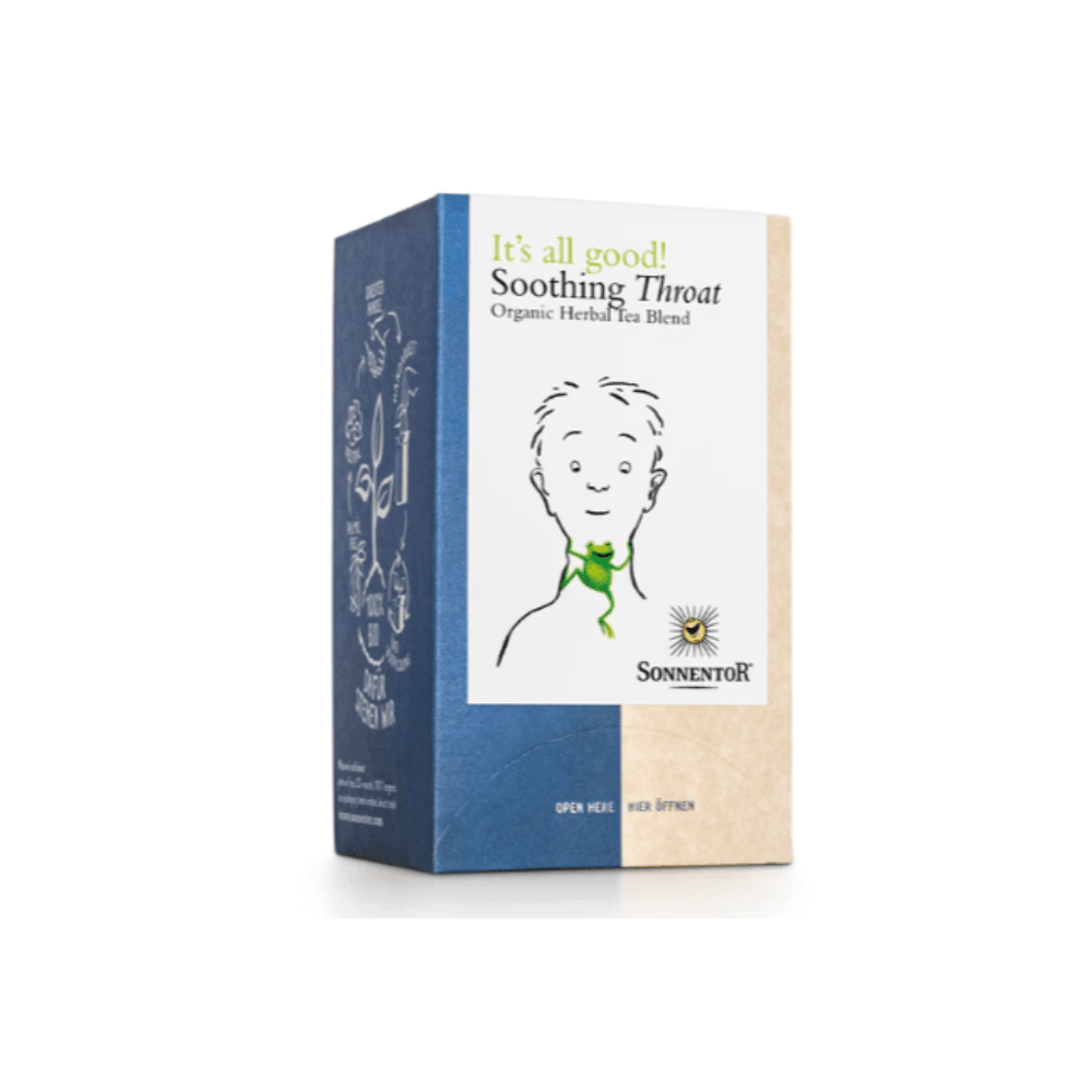 Sonnentor Organic Soothing Throat Tea 18 Bags