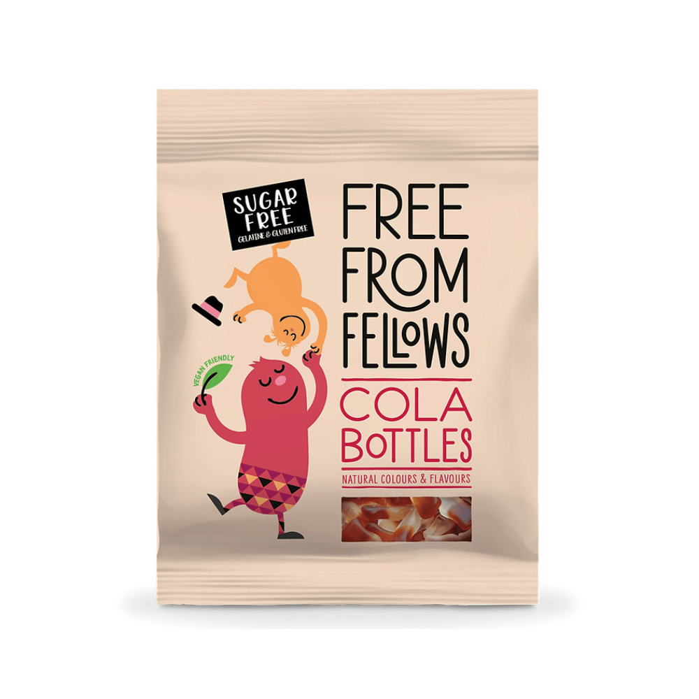 Sugar Free Vegan Cola Bottles 70g