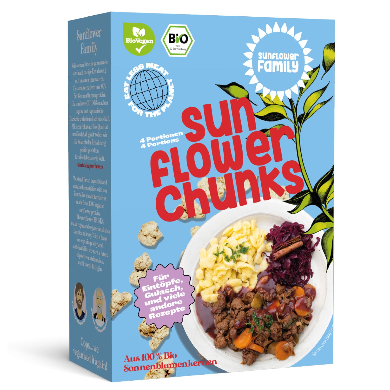 Sunflower Family Sunflower Chunks 76g