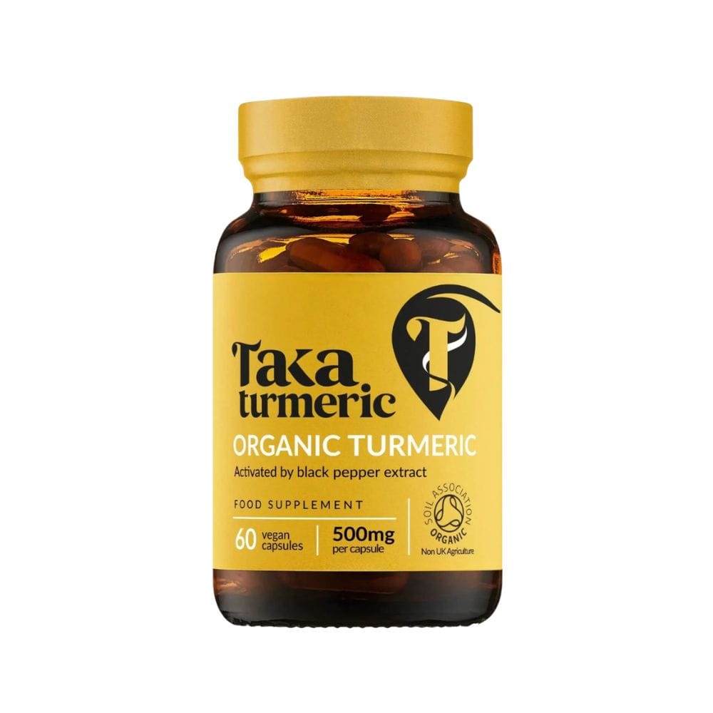 Taka Organic Turmeric With Black Pepper Capsules