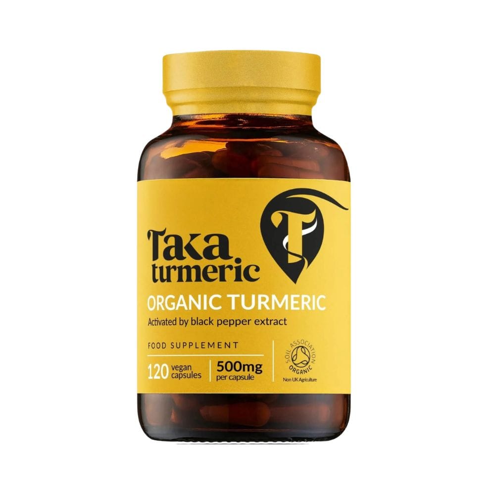 Taka Organic Turmeric With Black Pepper Capsules
