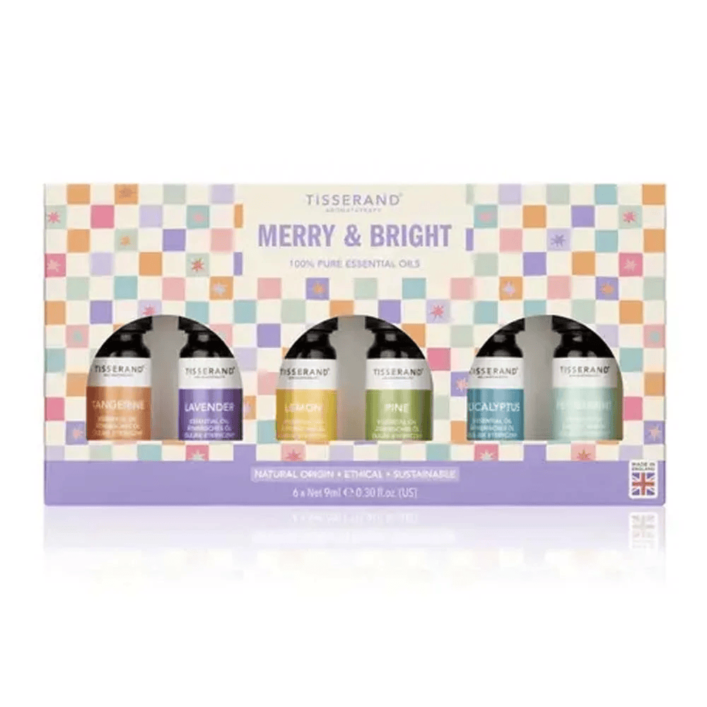 Tisserand Merry & Bright Essential Oils Set 6 x 9ml
