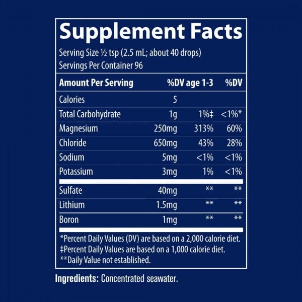 Trace Minerals Concentrace Trace Mineral Drops 237ml