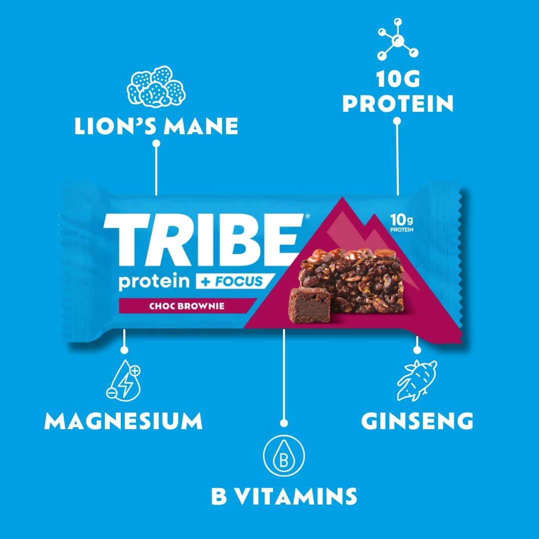 Tribe Protein & Focus Choc Brownie 60g