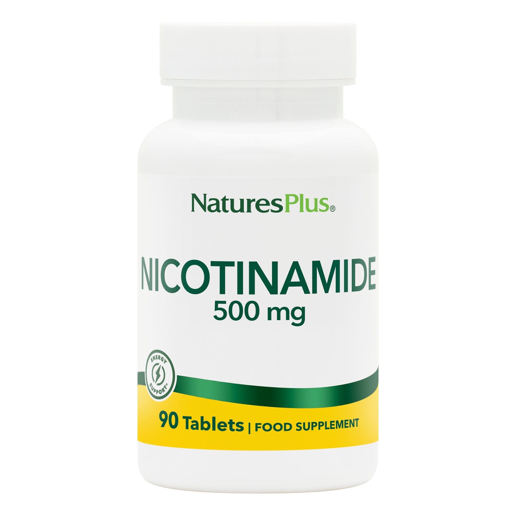 Natures Plus Nicotinamide 500mg 90 Tabs