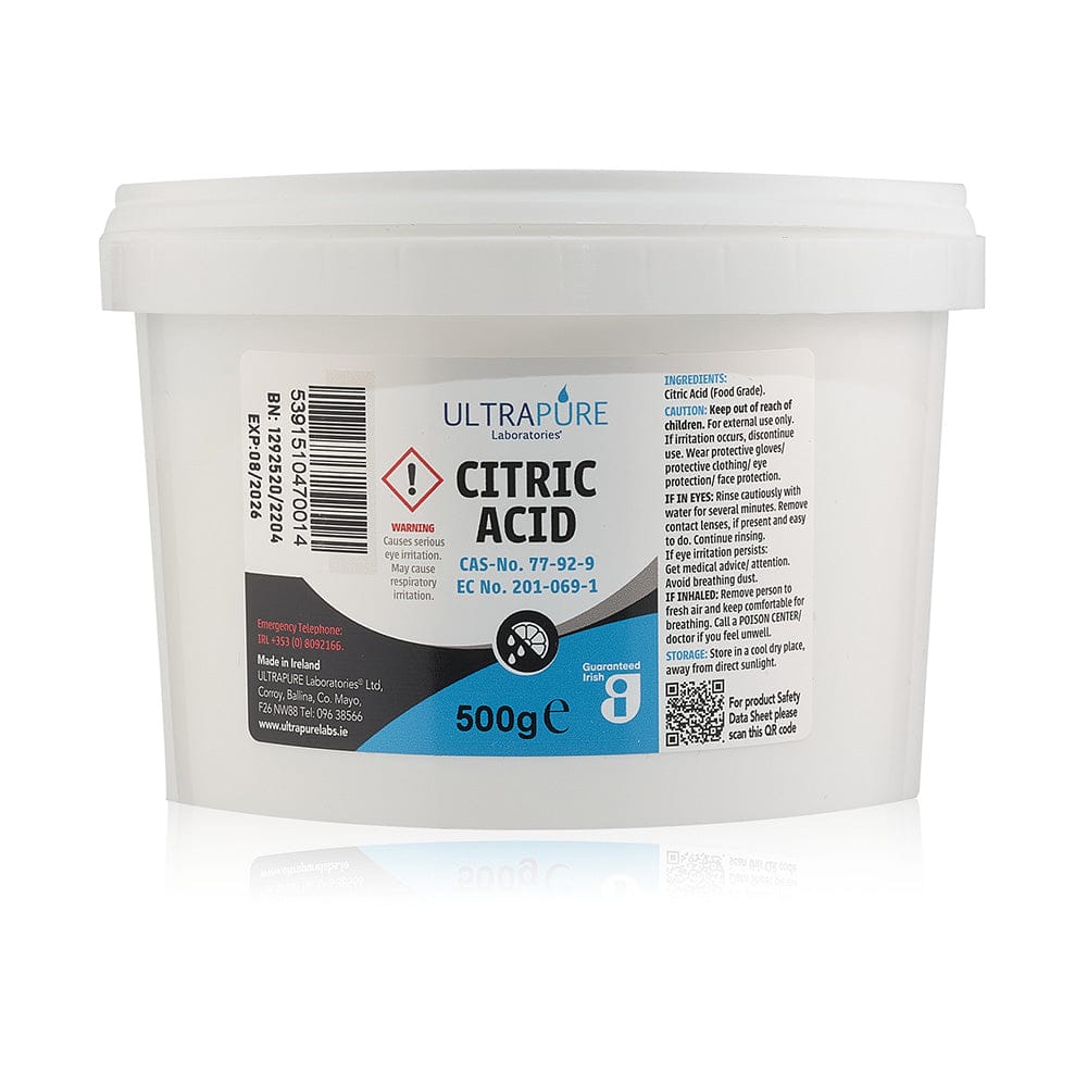 ULTRAPURE Laboratories® Citric Acid 500g