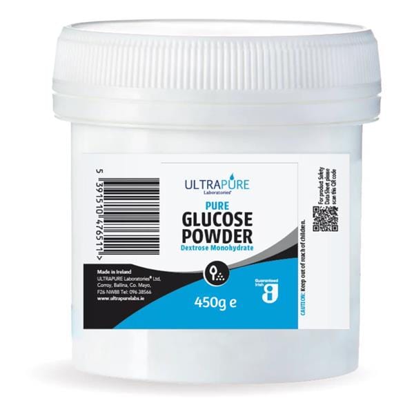 ULTRAPURE Laboratories® Glucose Powder 450g