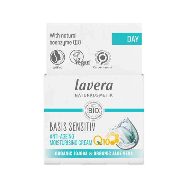 Lavera Basis Sensitiv Q10 Anti-Ageing Moisturising Cream 50ml