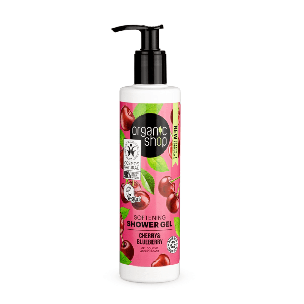 Organic Shop Cherry & Blueberry Shower Gel 280ml