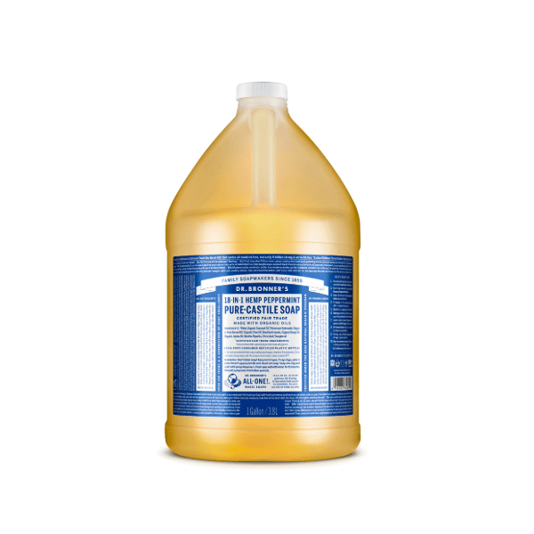 Dr Bronner's Castile Liquid Soap Peppermint