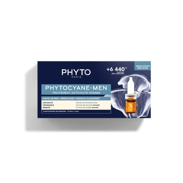 Phyto Phytocyane Hair Loss Treatment For Men + FREE SHAMPOO