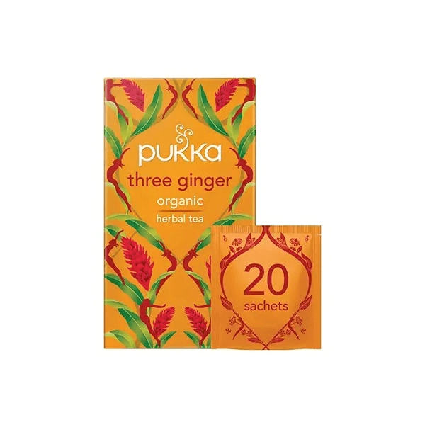 Pukka Organic Three Ginger Tea (20 Bags)