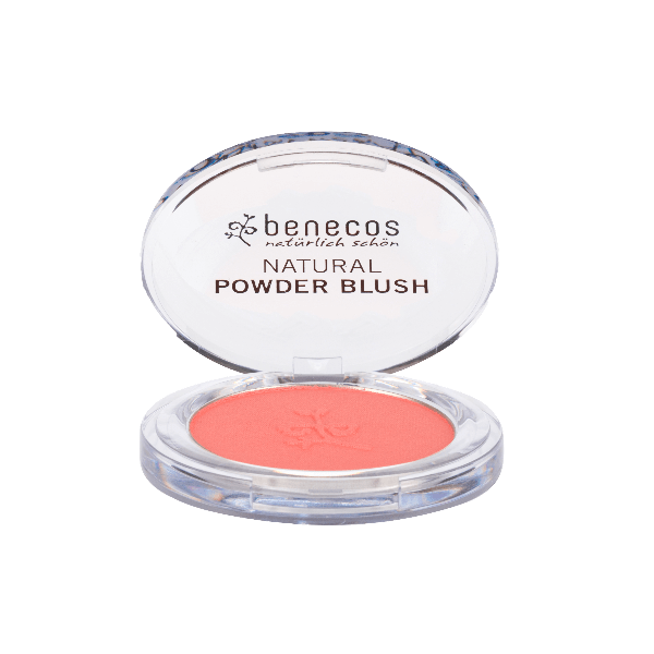 Benecos Natural Powder Blush-Sassy Salmon 5.5g