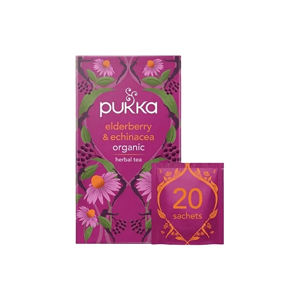 Pukka Organic Elderberry & Echinacea (20 Bags)