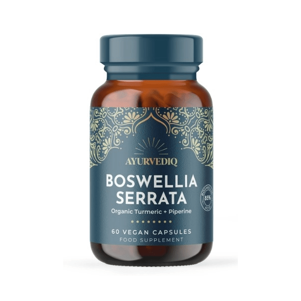 Ayurvediq Wellness Organic Boswellia Serrata With Turmeric 60 caps