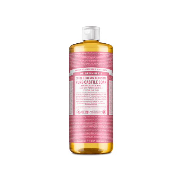 Dr Bronner's Castile Liquid Soap Cherry Blossom