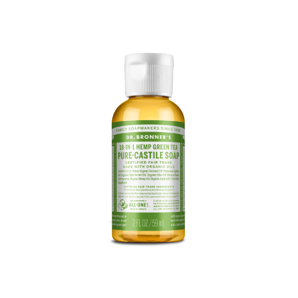 Dr Bronner's Castile Liquid Soap Green Tea