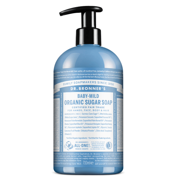 Dr Bronner's Baby Unscented Sugar Soap