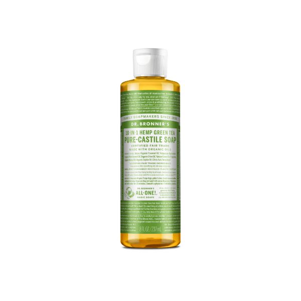 Dr Bronner's Castile Liquid Soap Green Tea