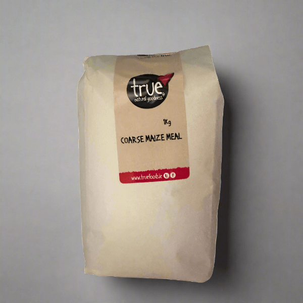 Coarse maize meal-Buy Online and in-store at Down To Earth Health Shop & Homeopathic Dispensary, Dublin, Ireland.