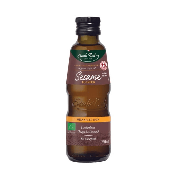 Emile Noël Organic Toasted Sesame Oil 250ml