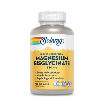Solaray Magnesium Bisglycinate 120 Caps