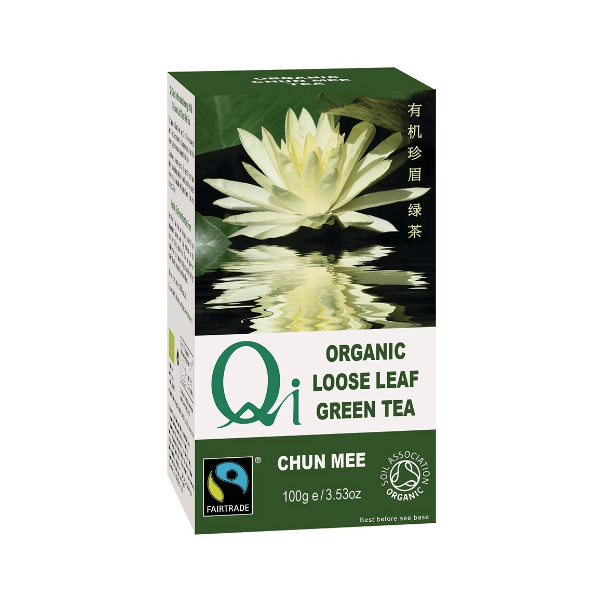 Qi Organic Loose Chun Mee Green Tea 100g