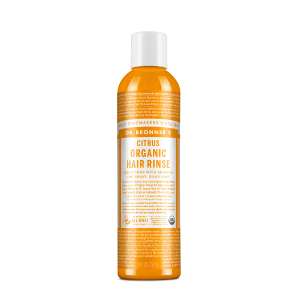 Dr Bronner's Citrus Organic Hair Rinse 237ml