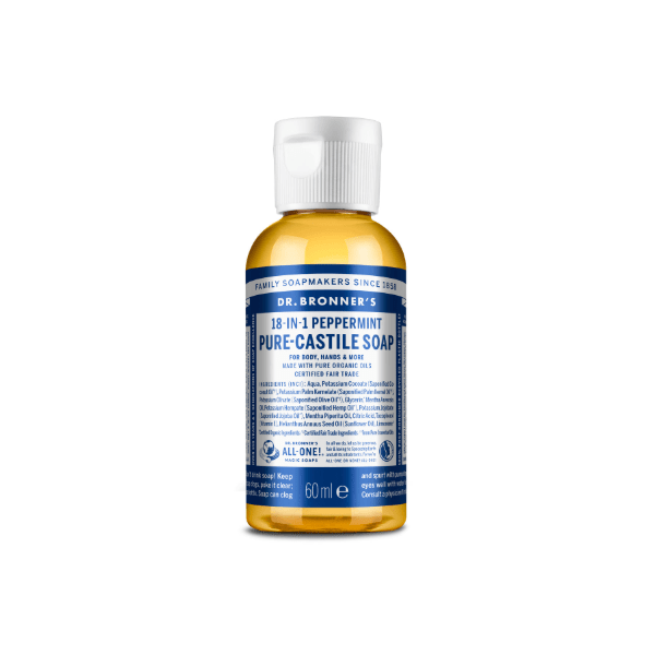 Dr Bronner's Castile Liquid Soap Peppermint