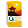 Qi Organic Fairtrade Green Tea & Ginger 25 Bags