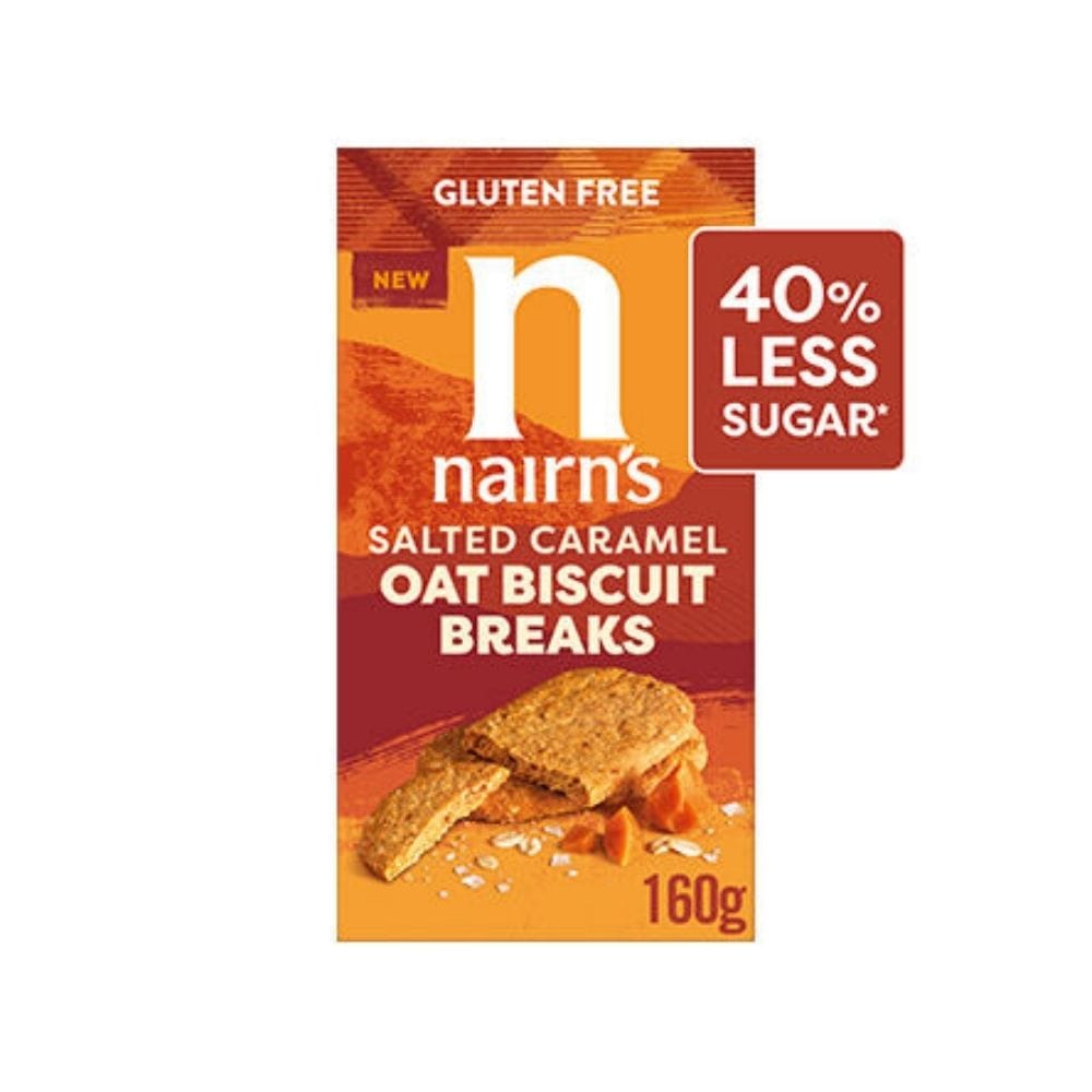 Nairn's Gluten-Free Salted Caramel Oat Biscuit Breaks