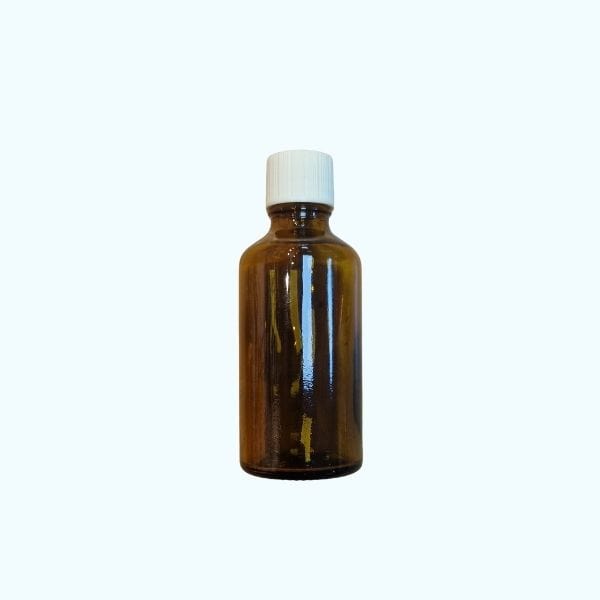 Amber Moulded | Glass Bottle 50ml