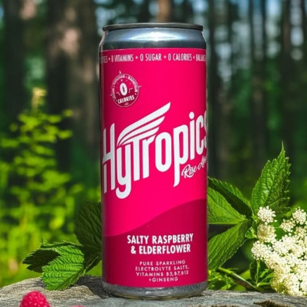 Salty Raspberry & Elderflower | Sparkling Energy Drink