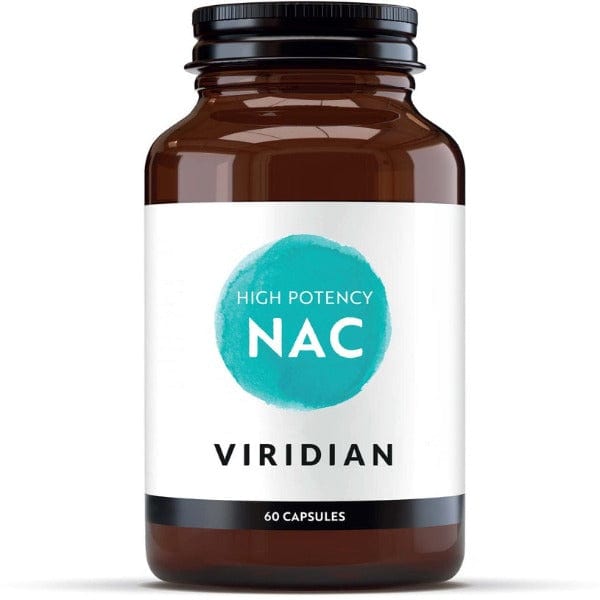 Viridian High Potency NAC (N-acetyl cysteine) 60 Caps