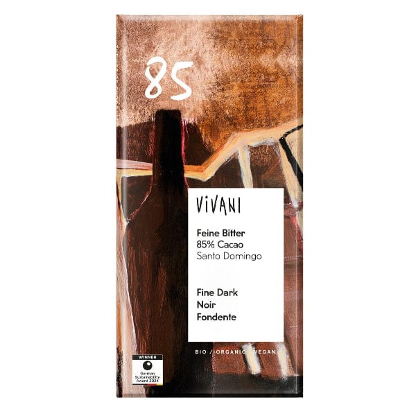 Vivani Organic 85% Dark Chocolate 100g