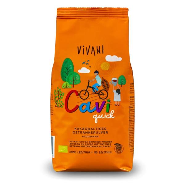 Vivani cavi quick instant chocolate powder vegan vivani organic chocolate