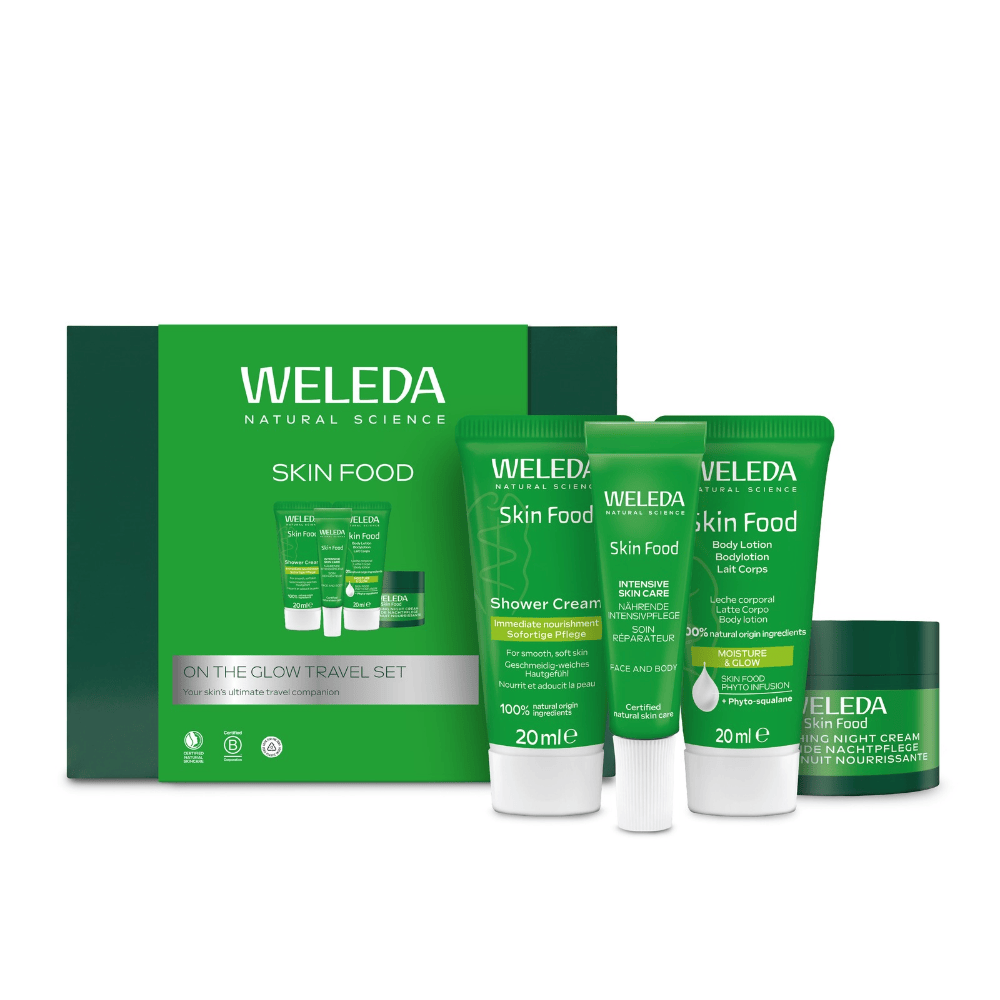Weleda Skin Food On The Glow Travel Set