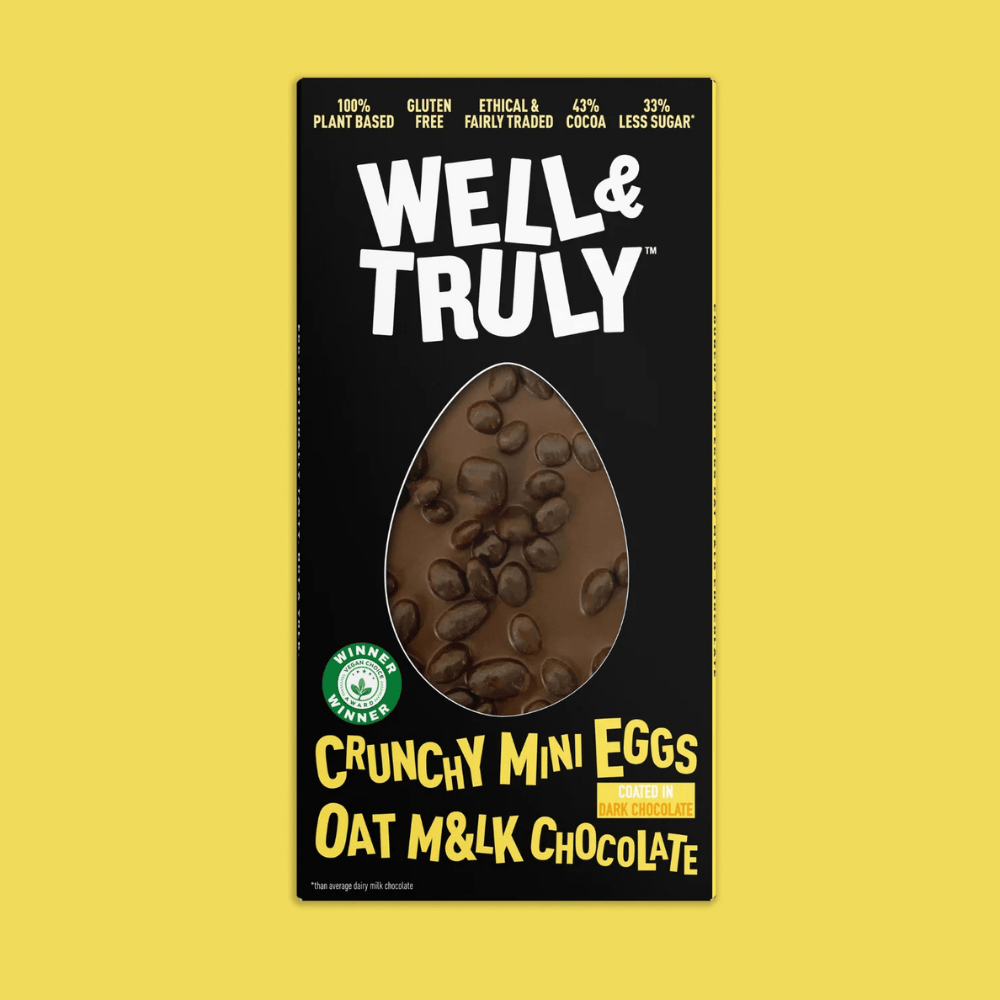 Well & Truly Crunchy Mini Eggs Chocolate Bar 90g