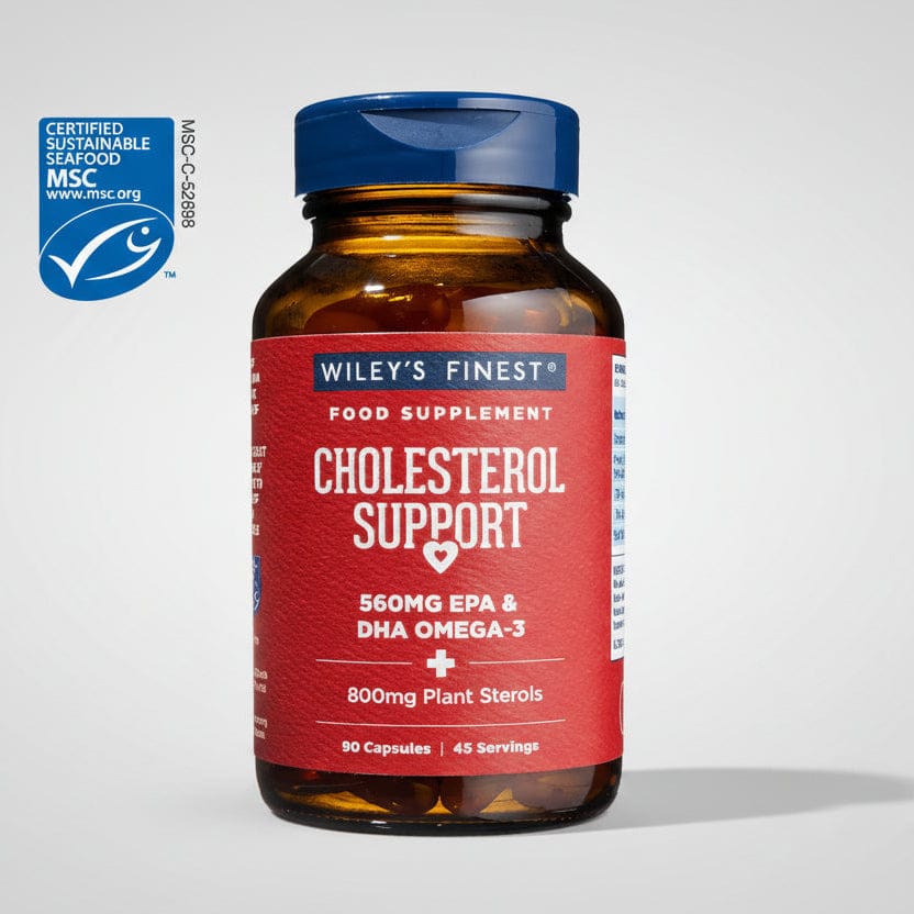 Wiley's Finest Cholesterol Support 90 Softgels