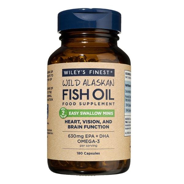 Wiley's Finest Easy Swallow Minis Fish Oil Softgels