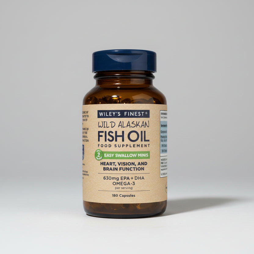 Wiley's Finest Easy Swallow Minis Fish Oil Softgels