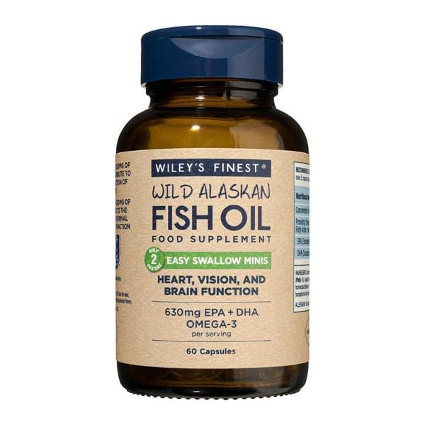 Wiley's Finest Easy Swallow Minis Fish Oil Softgels