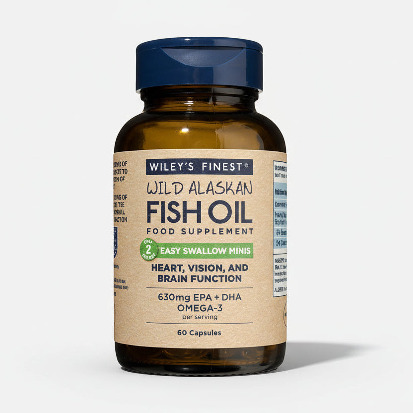 Wiley's Finest Easy Swallow Minis Fish Oil Softgels