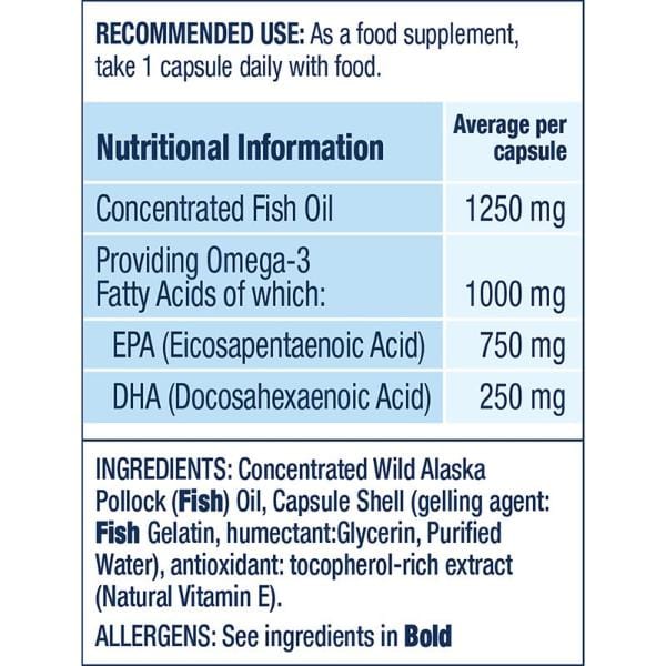 Wiley's Finest Peak EPA Capsules