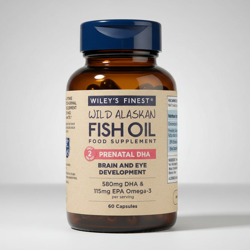 Wiley's Finest Prenatal DHA 60 Softgels