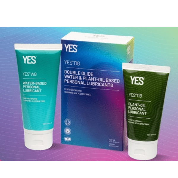 Yes® Organic Double-Glide personal Lubricant Combo Set