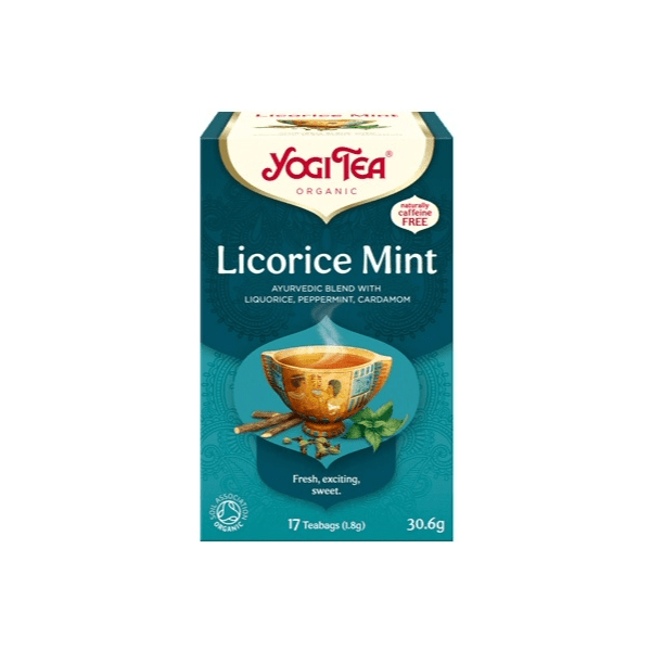 Yogi Organic Licorice & Mint 17 Tea Bags