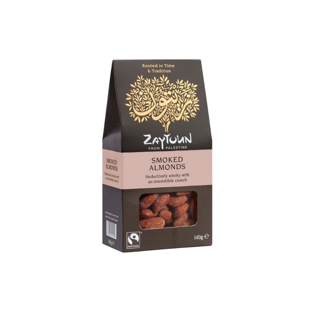 Zaytoun Fairtrade Smoked Almonds 140g